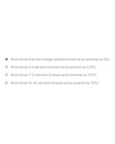 Diners Club payment module for Slovenia